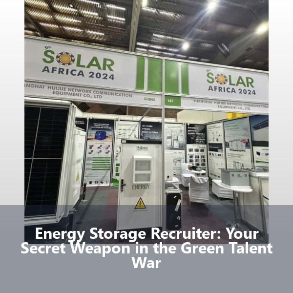 Energy Storage Recruiter: Your Secret Weapon in the Green Talent War